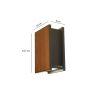 ⁦מנורת קיר WOODY⁩ – תמונה ⁦2⁩
