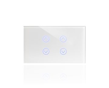 מתג WIFI תריס כפול לבן