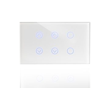 מתג-טאץ-חכם-משולב-2-תריסים-2-תאורות-זכוכית-לבנה-3-מודול-WIFI