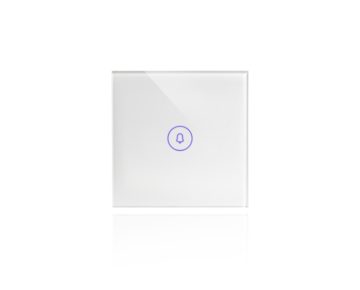 מתג-טאץ-פעמון-זכוכית-לבנה-60mm
